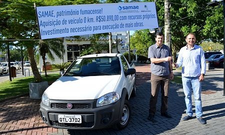 Samae passa a contar com veículo zero quilômetro