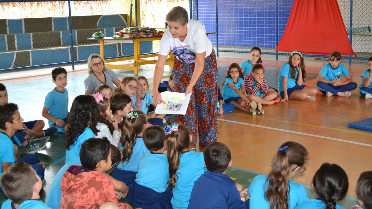 Estudantes da escola Vicente Guollo aprendem sobre voluntariado