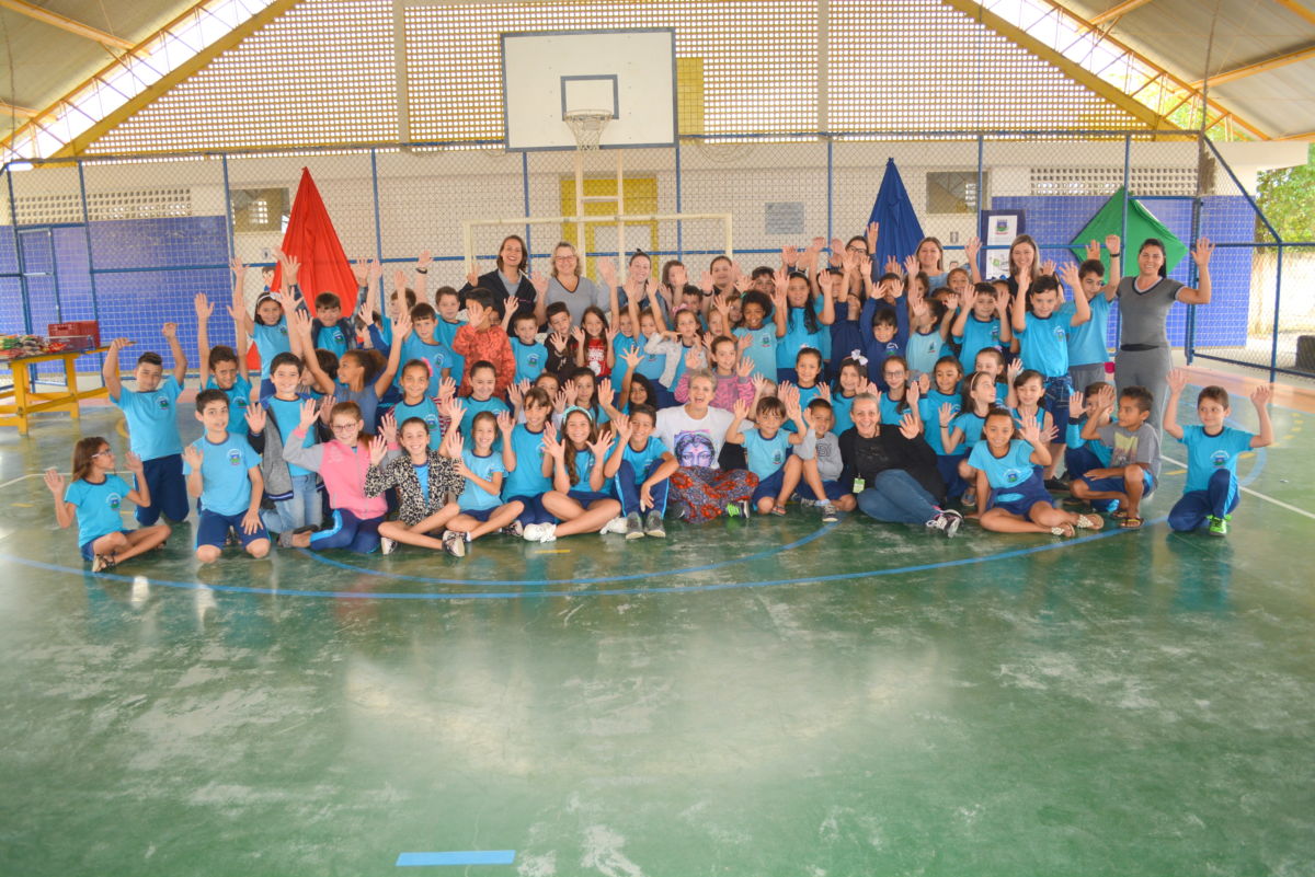 Estudantes da escola Vicente Guollo aprendem sobre voluntariado