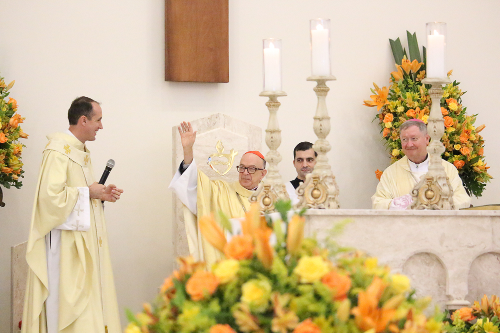 Imagem de Nossa Senhora Aparecida é entronizada no Santuário SCMJ