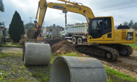 Governo inicia pavimentação da rua Malaquias Bonifácio Espíndola