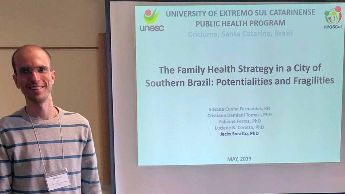 Fumacense: Professor da Unesc apresenta trabalhos em evento nos Estados Unidos