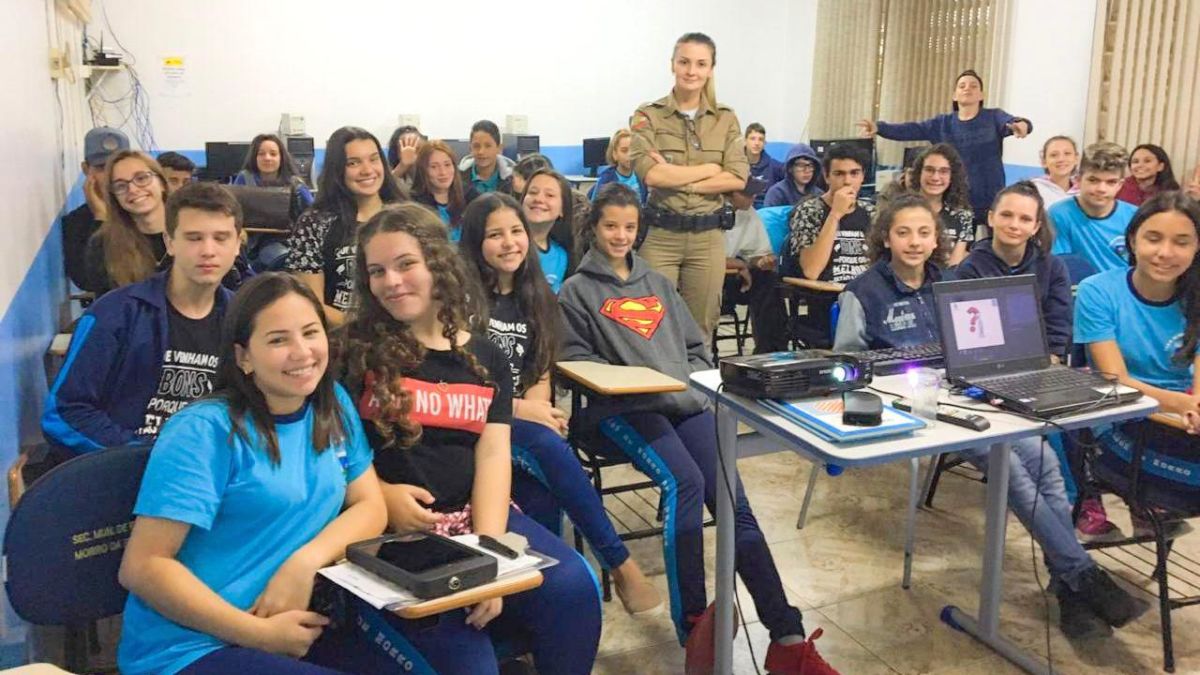 Polícia Militar de Morro da Fumaça inicia projeto “Bullying não é brincadeira”