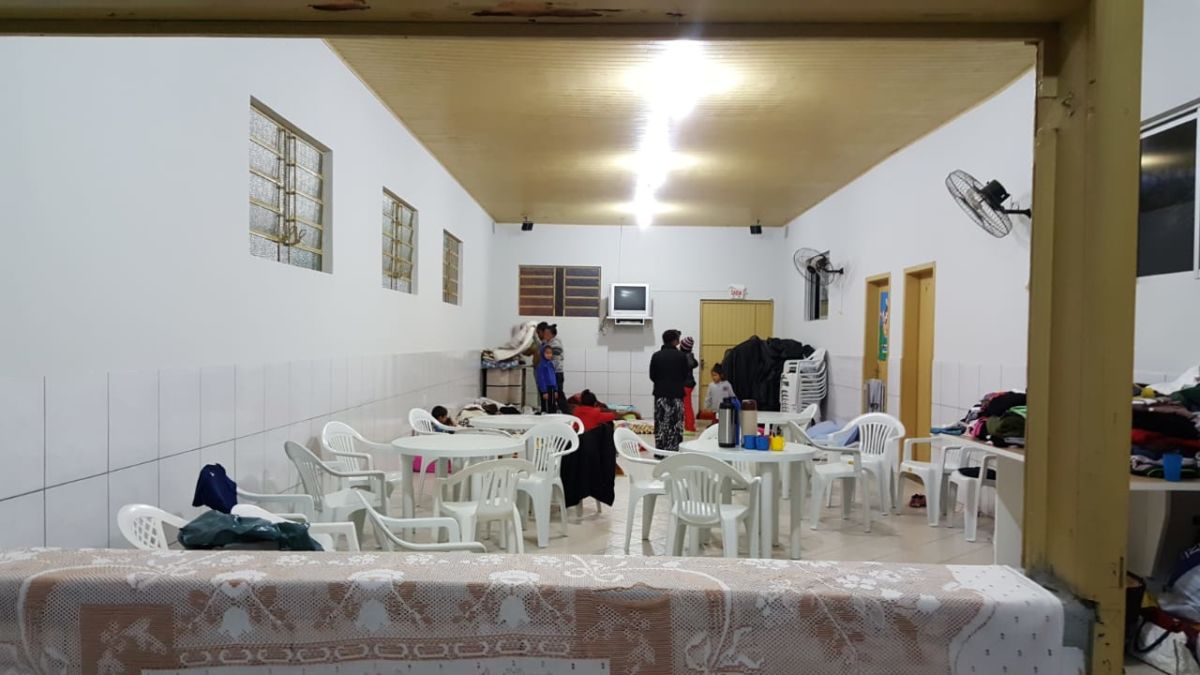 Igrejas acolhem famílias desalojadas em Morro da Fumaça