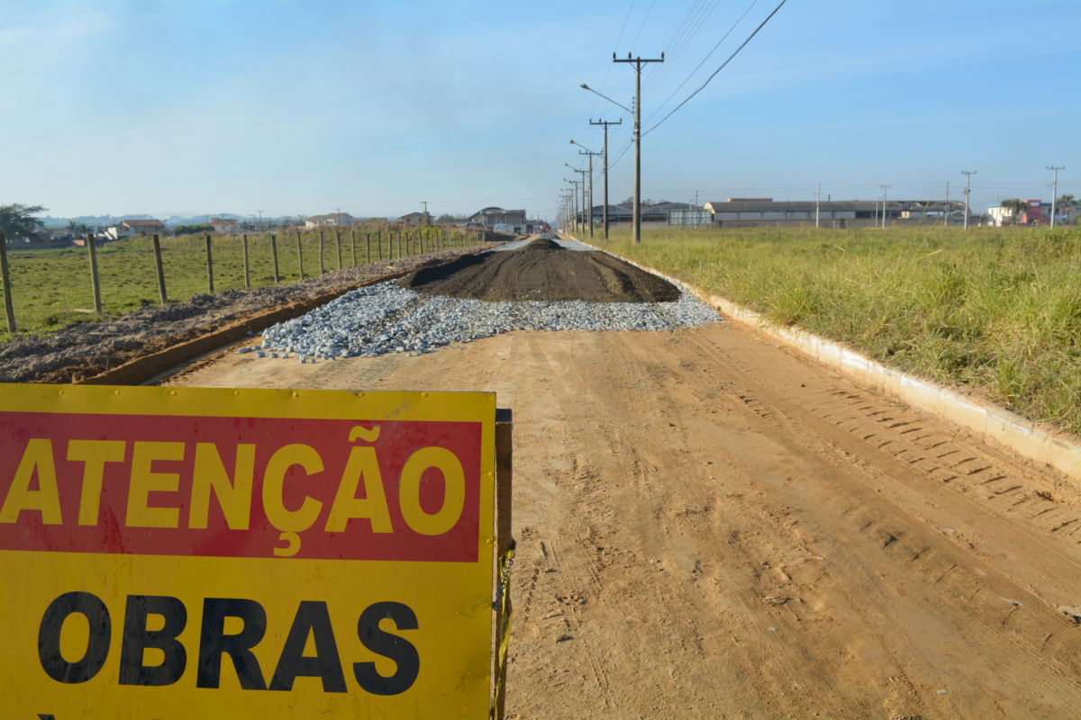 Obras de pavimentação avançam em Morro da Fumaça