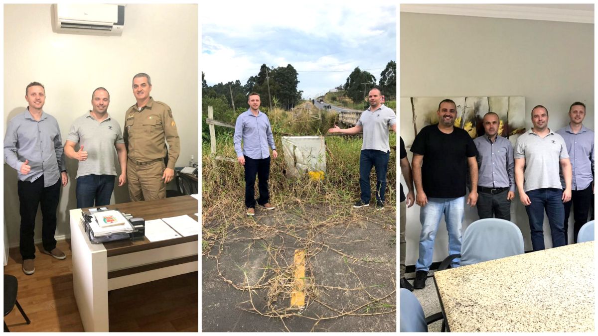 Deputado Jessé Lopes visita Morro da Fumaça e recebe demandas