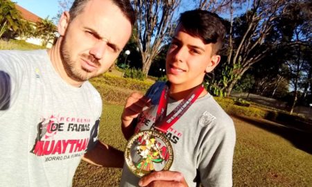 Atleta de Muay Thai de Morro da Fumaça é ouro em Brasília