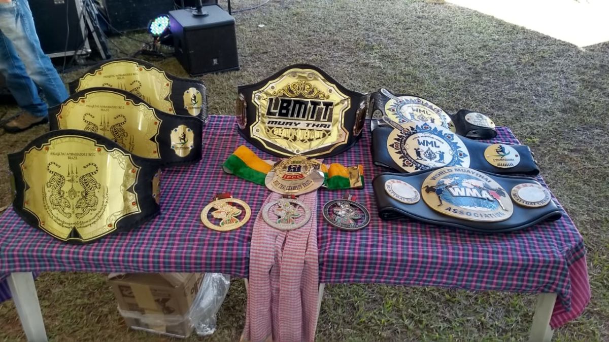 Atleta de Muay Thai de Morro da Fumaça é ouro em Brasília