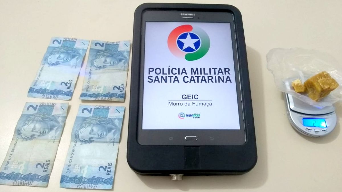 Ato Infracional: Polícia Militar encontra crack com adolescente no Bairro Elza Coral