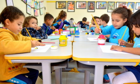 Nova sala de Artes contribui com o aprendizado dos alunos da Escola Pietro Maccari