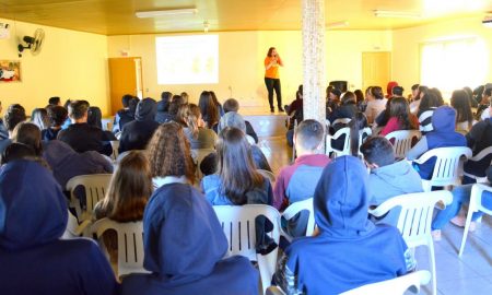 Alunos da Rede Municipal de Ensino participam da Gincana da Prevenção