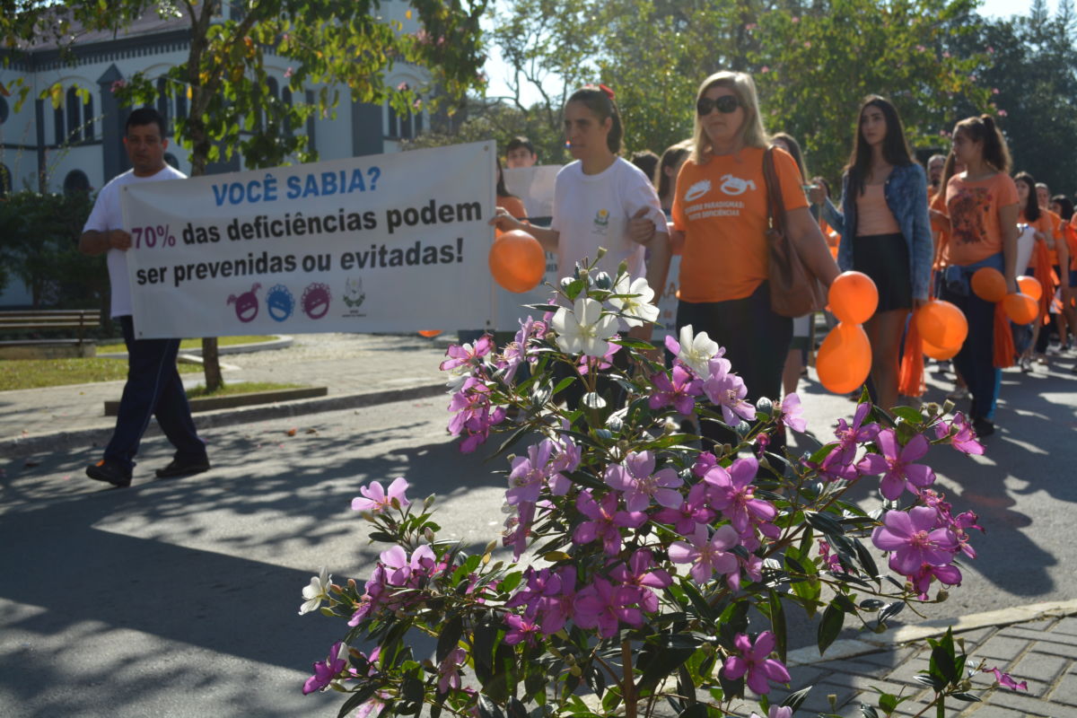 Caminhada alerta para importância da prevenção das deficiências