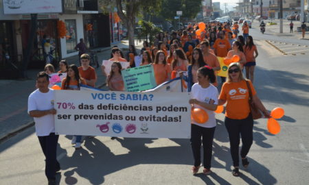 Caminhada alerta para importância da prevenção das deficiências