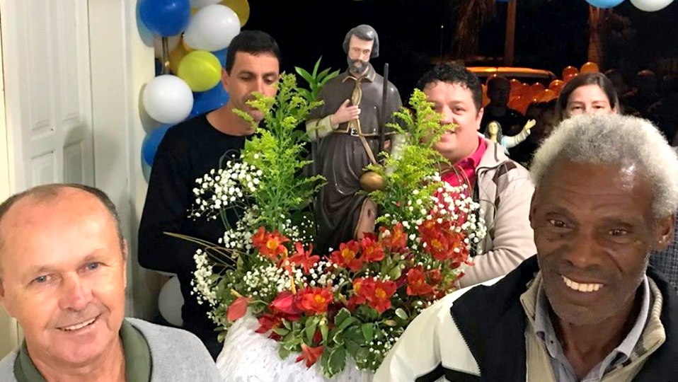 Bairro Naspolini recebe hoje novena de São Roque e Nossa Senhora da Glória