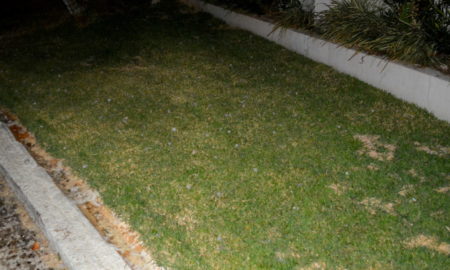 Chuva de granizo atinge Morro da Fumaça