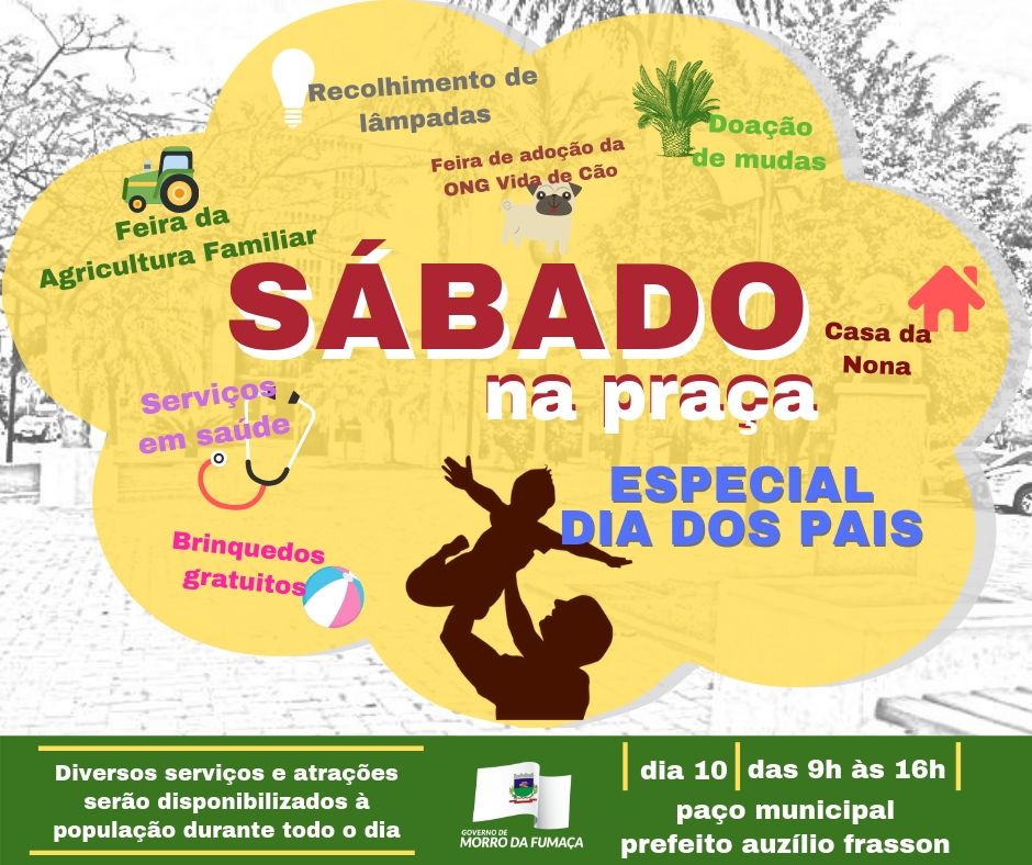 Governo Municipal realiza primeira edição do Sábado na Praça