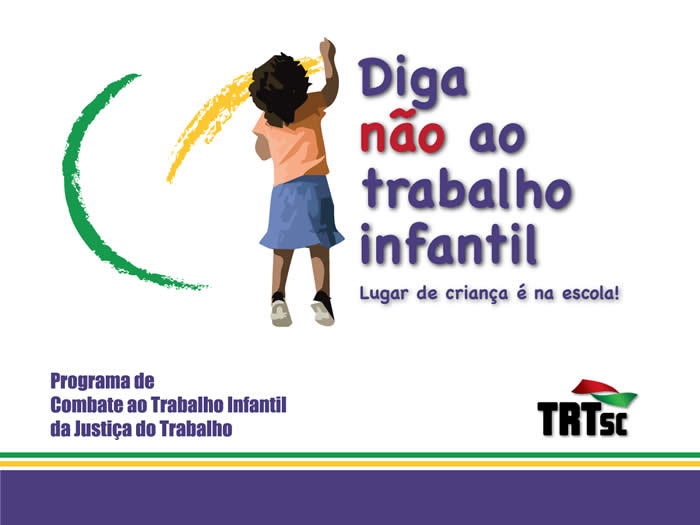 Programa de Combate ao Trabalho Infantil lança concurso de desenho e redação em dez municípios catarinenses