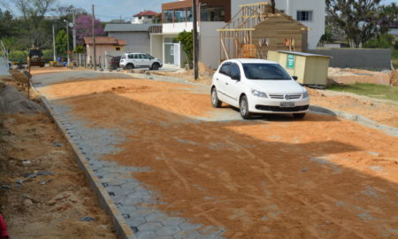 Pavimentação na Rua Natal Padoin é finalizada em Estação Cocal