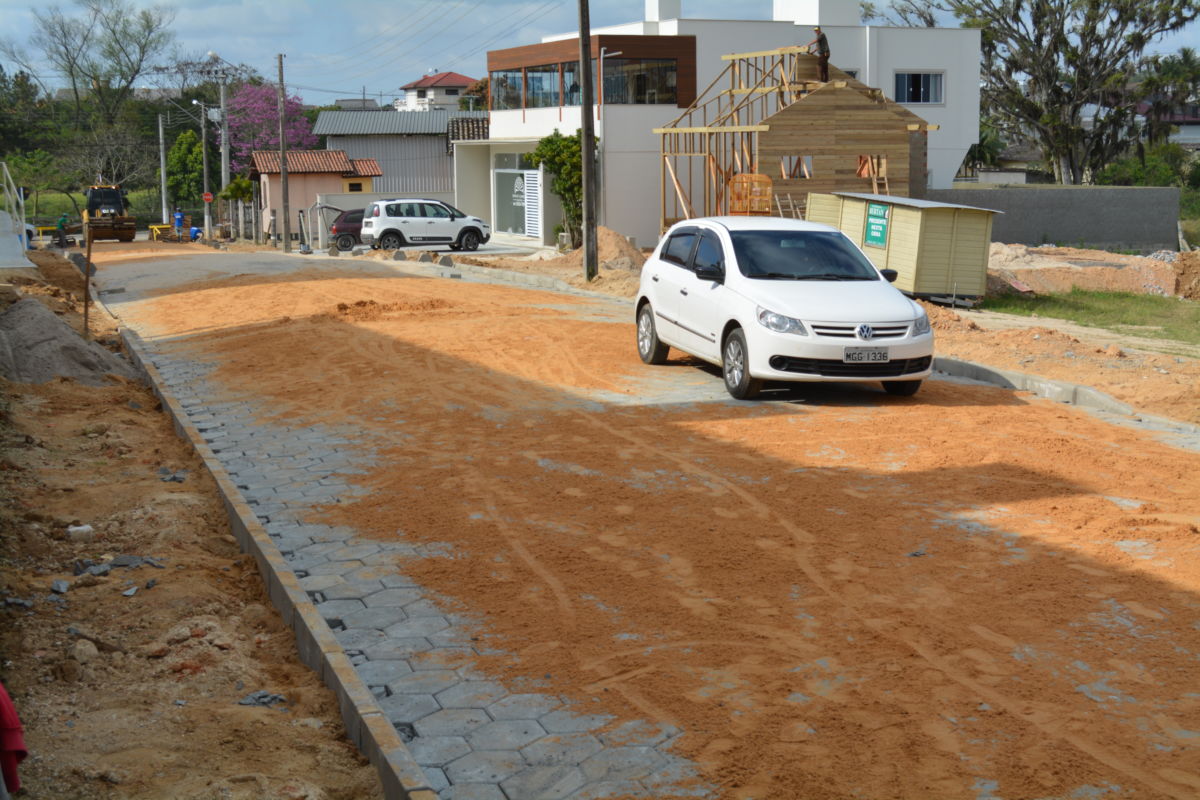 Pavimentação na Rua Natal Padoin é finalizada em Estação Cocal