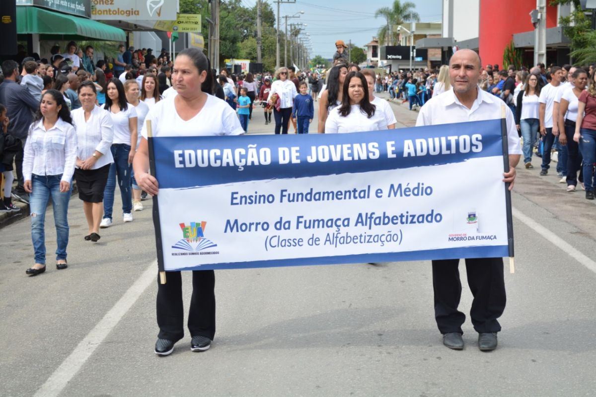 Amor à Pátria e conscientização no Desfile Cívico de Morro da Fumaça (FOTOS)