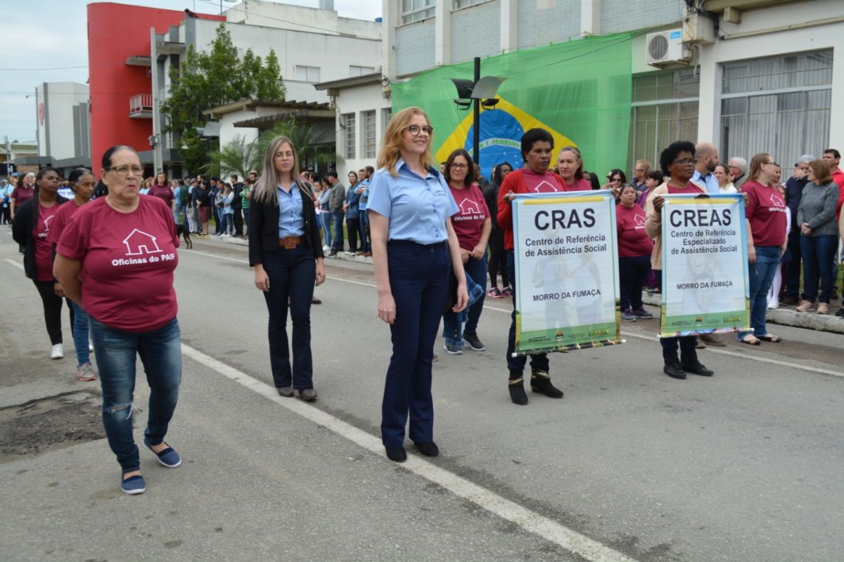 Amor à Pátria e conscientização no Desfile Cívico de Morro da Fumaça (FOTOS)