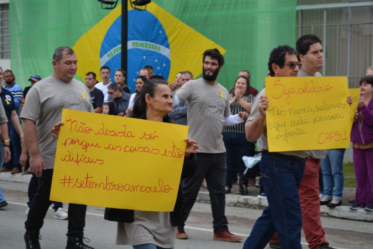 Amor à Pátria e conscientização no Desfile Cívico de Morro da Fumaça (FOTOS)