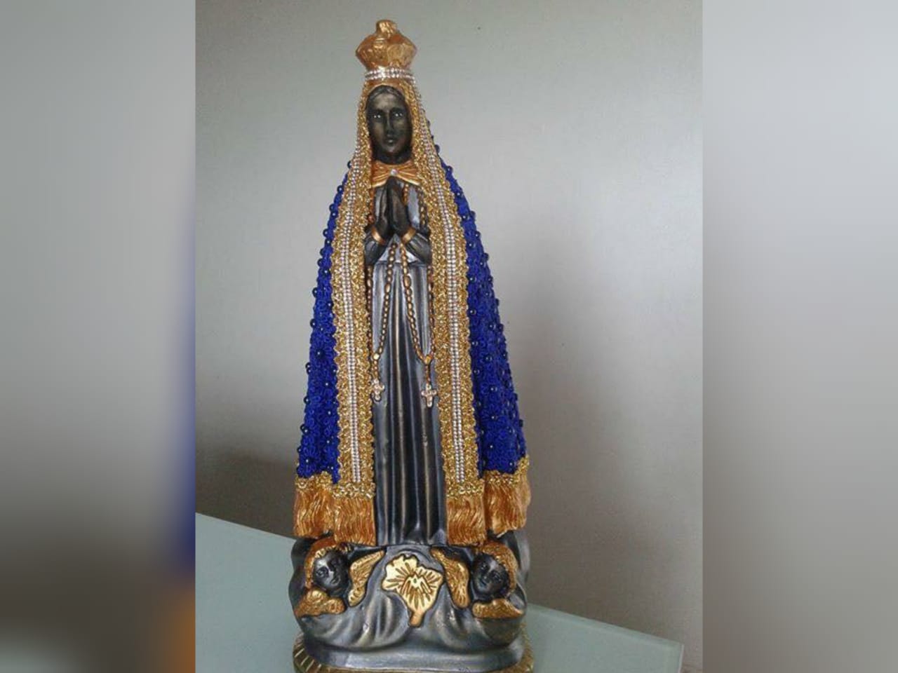 Imagem de Nossa Senhora Aparecida é furtada da Igreja Matriz São Roque