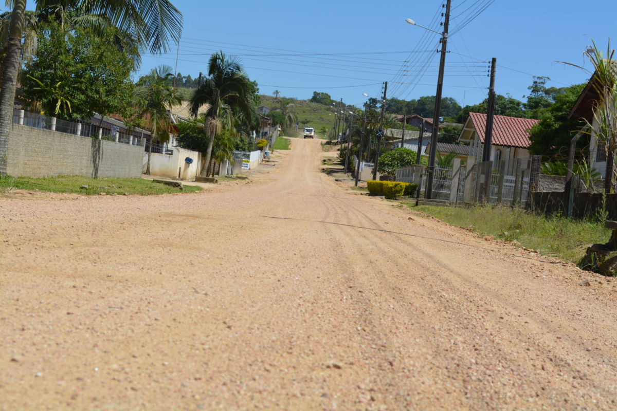 Mais uma rua do Loteamento Graziela será pavimentada