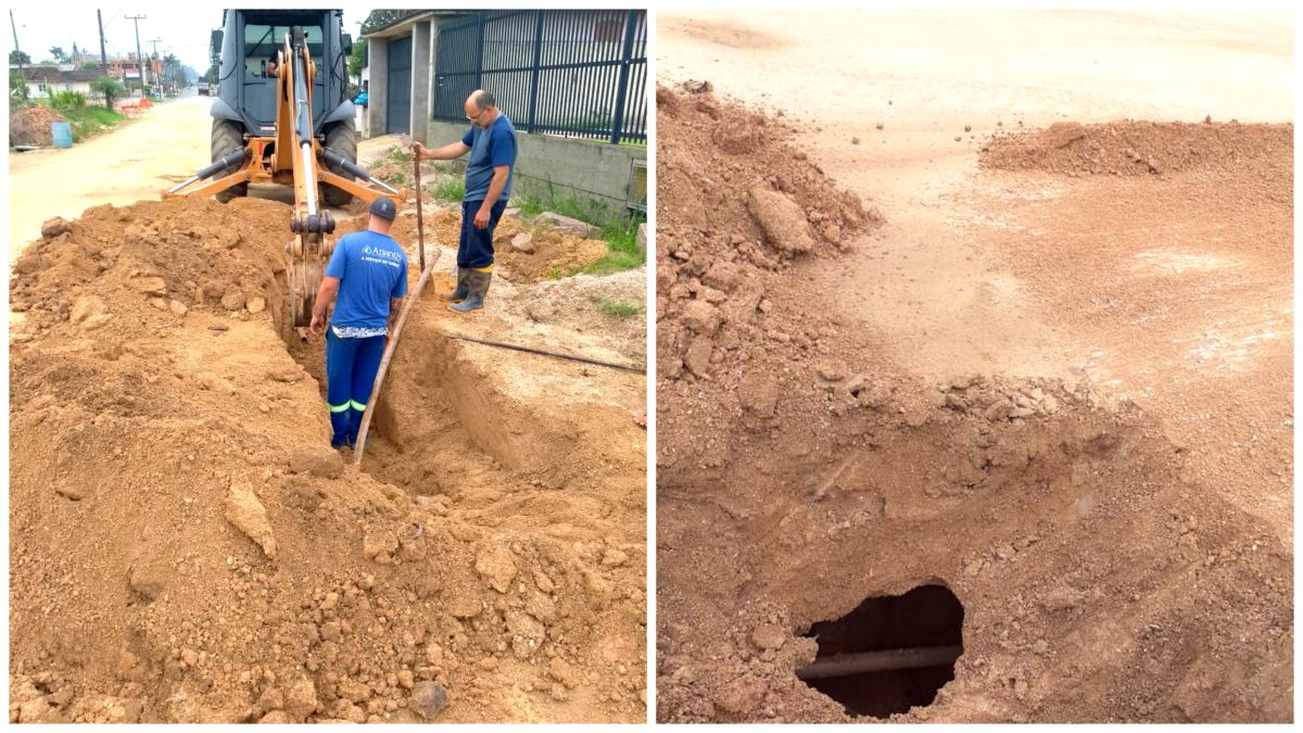 Samae identifica e conserta vazamento no Bairro Jussara