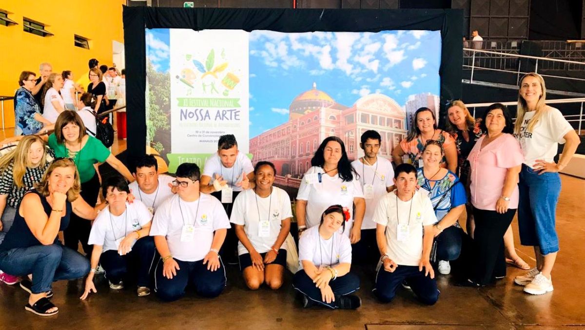 Apae de Morro da Fumaça representa Santa Catarina em Manaus, no Amazonas