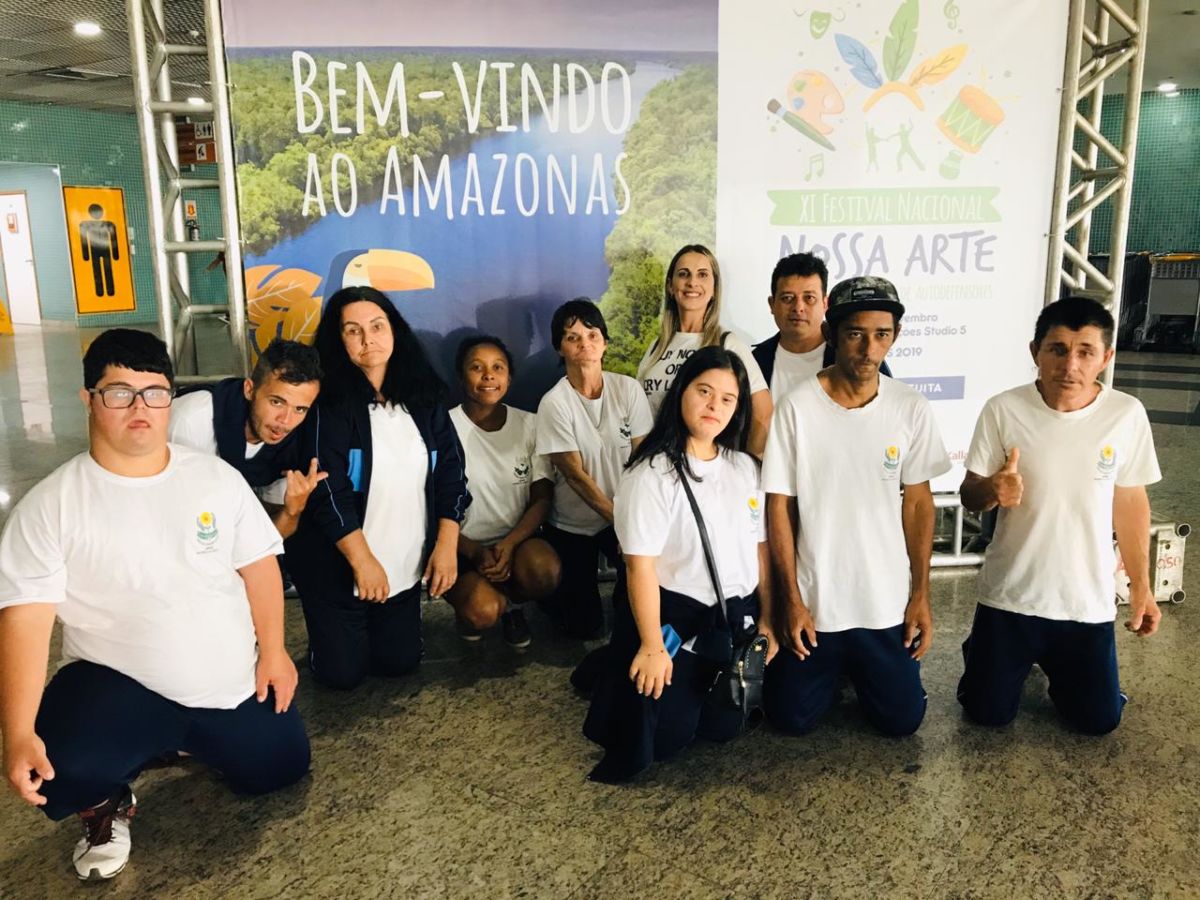 Apae de Morro da Fumaça representa Santa Catarina em Manaus, no Amazonas