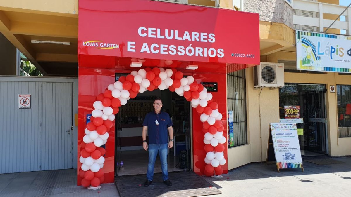 Garten Celulares e Acessórios com ambiente repaginado e muitas novidades