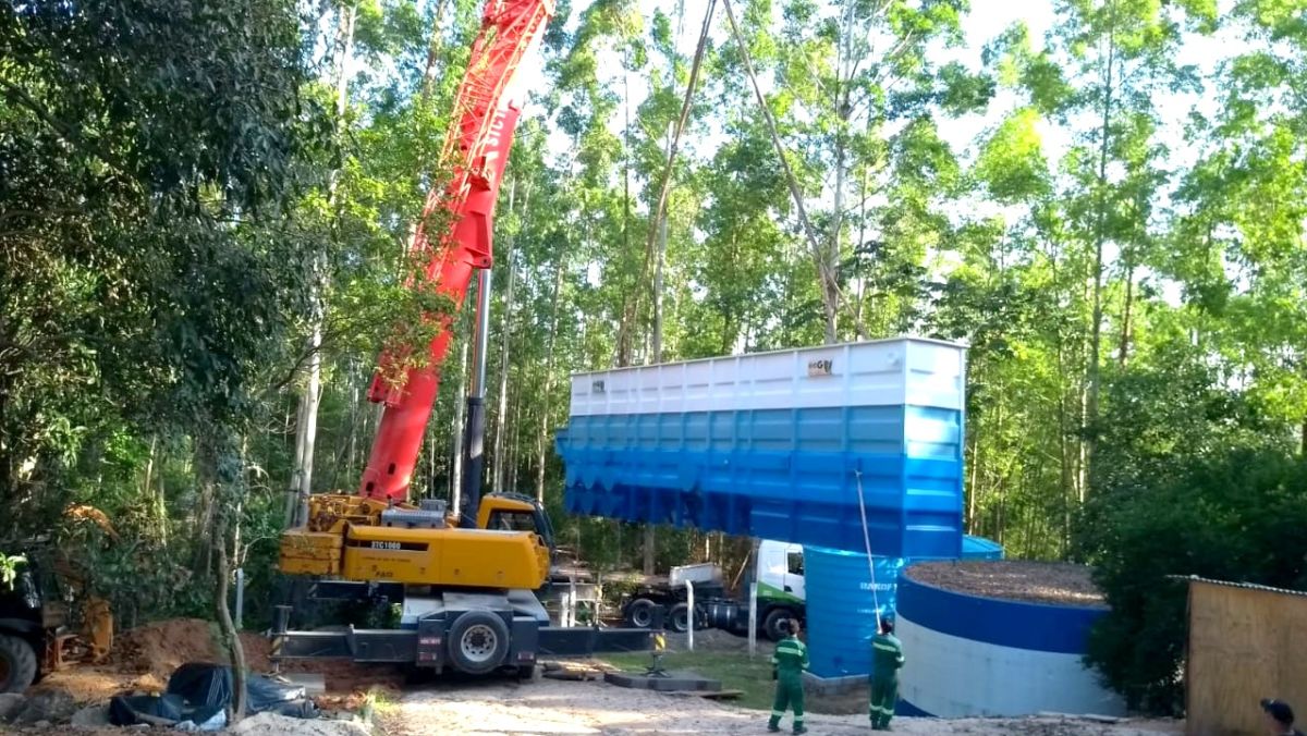 Nova ETA de Estação Cocal aumentará em quatro vezes distribuição de água