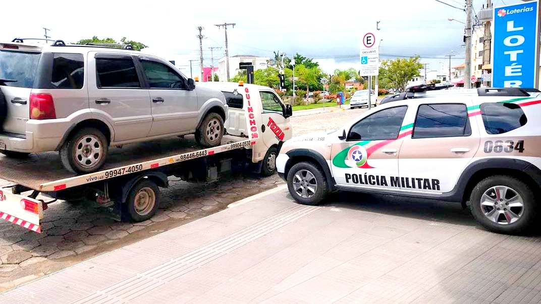 Motorista fujão é pego pela Polícia Militar de Morro da Fumaça