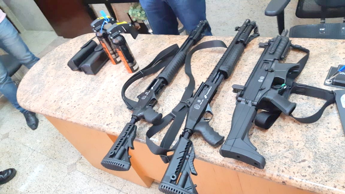 Polícia Militar de Morro da Fumaça recebe novas armas