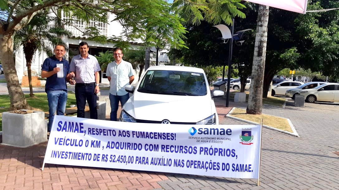 Novo veículo agiliza trabalhos do Samae de Morro da Fumaça