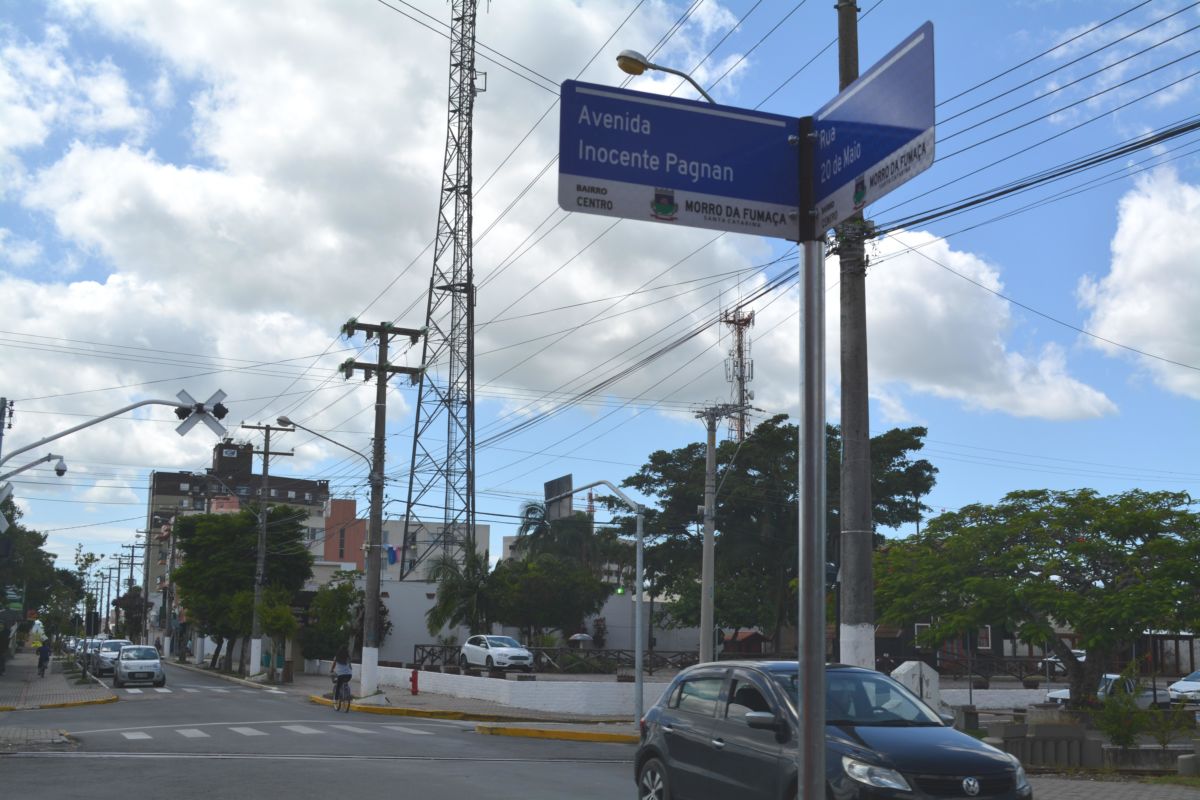 Ruas de Morro da Fumaça ganham novas placas