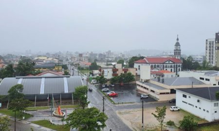 Chuva antecede frio intenso durante a semana