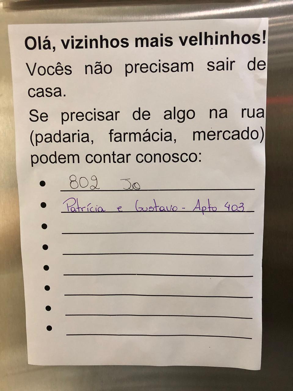 Em tempos de pandemia, solidariedade que emociona