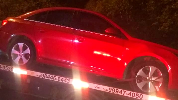 Carro roubado em Araranguá é recuperado em Morro da Fumaça