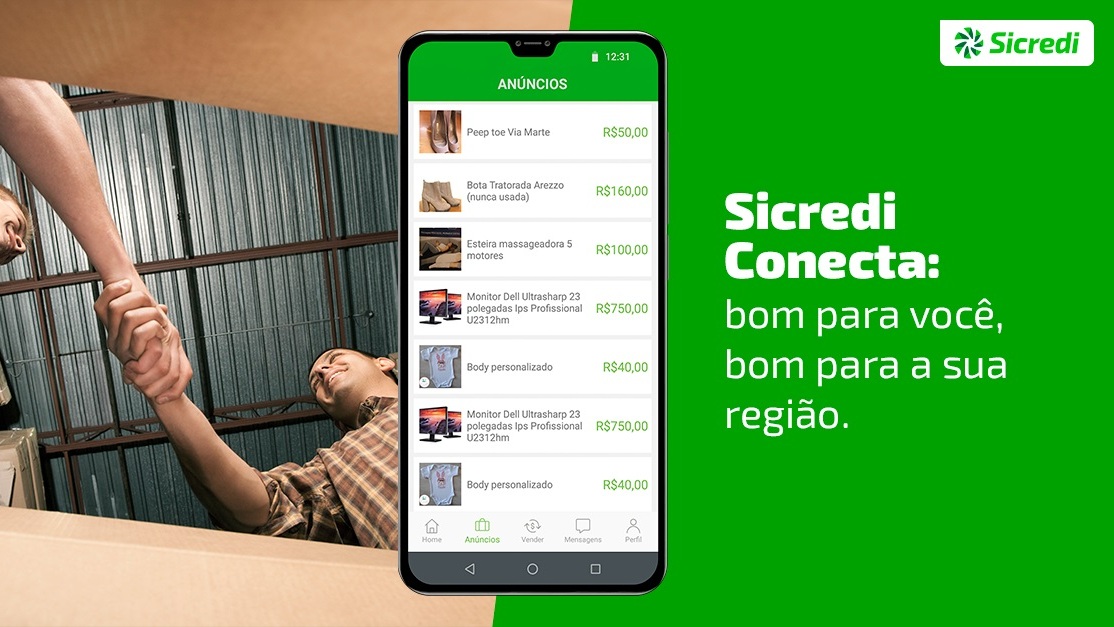 Sicredi Sul apresenta aplicativo “Conecta” para incentivar o comércio entre associados