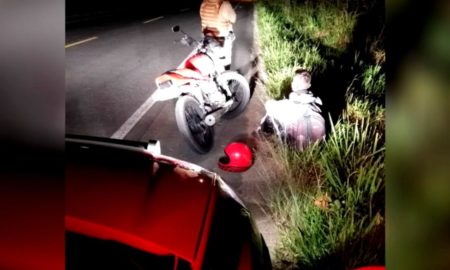 Polícia Militar apreende moto adulterada conduzida por adolescente sem CNH