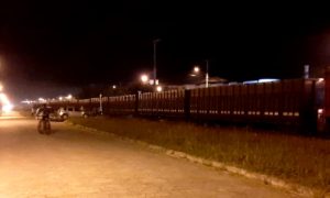 Trem e carro colidem em Morro da Fumaça