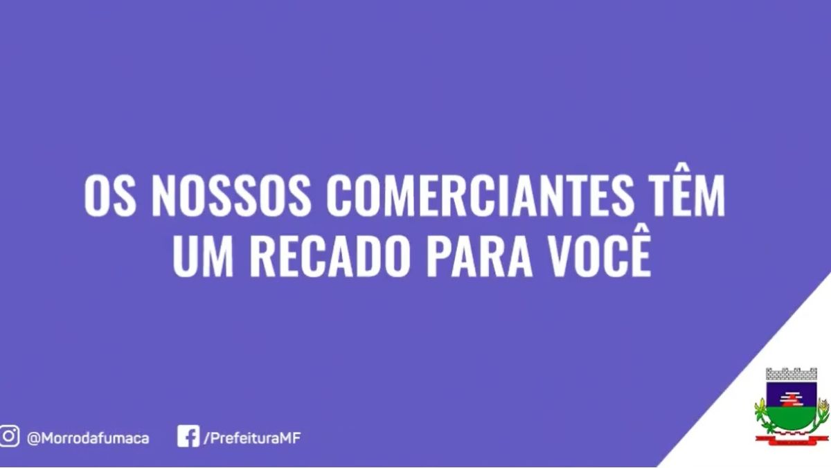 Com reabertura do comércio, vídeo reforça campanha “Compre Aqui”