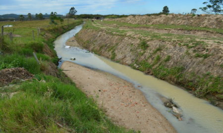 Para evitar inundações, Governo Municipal realiza limpeza total do Rio Linha Torrens