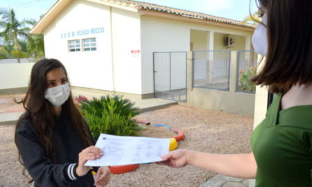 Em Morro da Fumaça, atenção constante aos alunos mesmo durante a pandemia