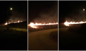 Fogo incomoda moradores do Bairro Maccari