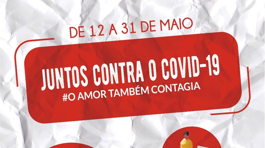 Corpo de Bombeiros promove campanha solidária em virtude do Coronavírus