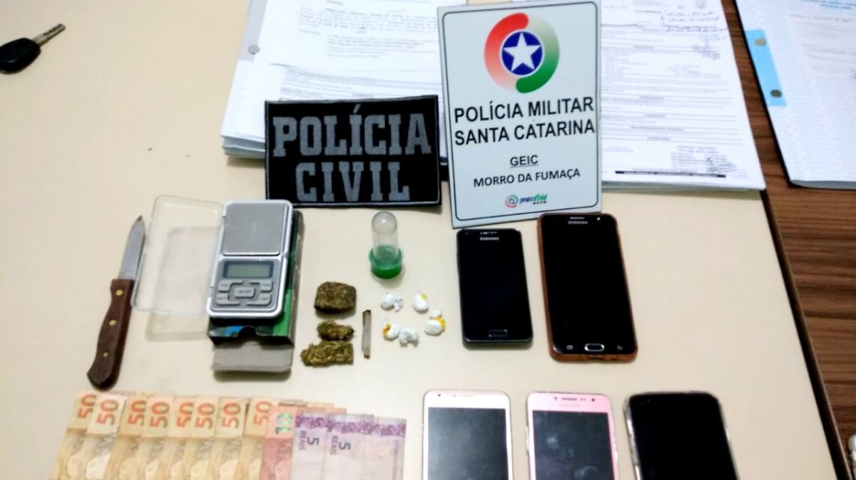 Operação policial prende traficante na Mina Fluorita