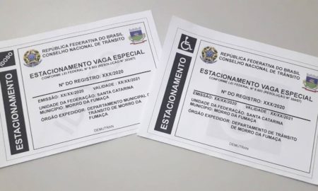 Departamento de trânsito segue confeccionando cartão de estacionamento